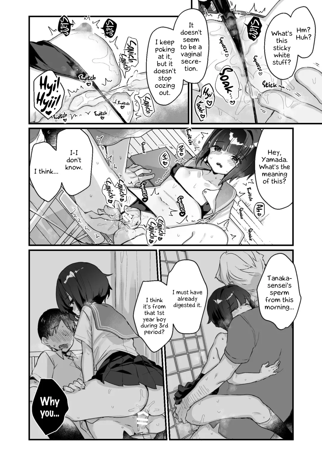 [Kanroame] Naritakunai no ni Succubus ni Natte Shimatta Yamada-san | Yamada-san Became a Succubus Against Her Will Fhentai - Page 15