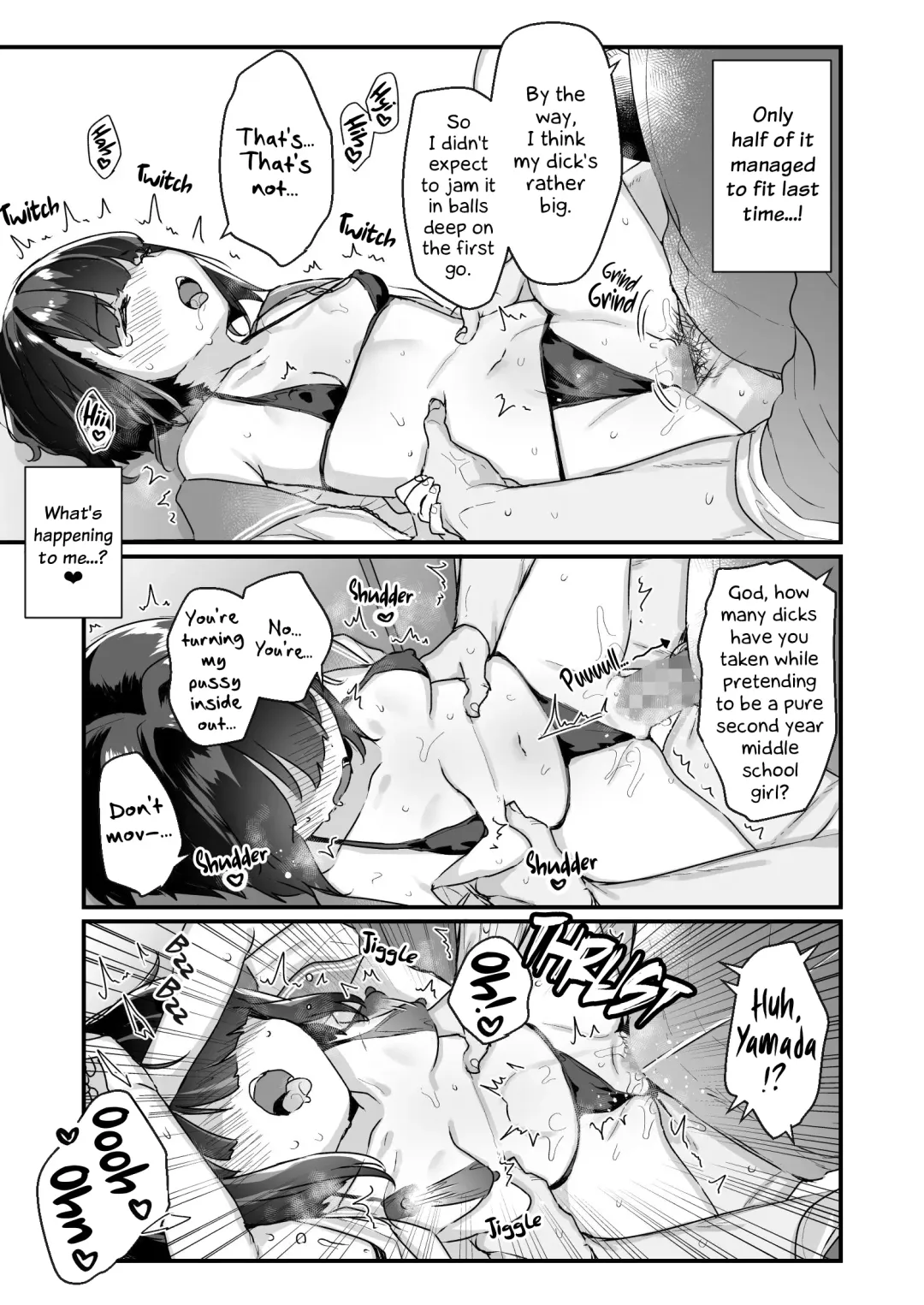 [Kanroame] Naritakunai no ni Succubus ni Natte Shimatta Yamada-san | Yamada-san Became a Succubus Against Her Will Fhentai - Page 18