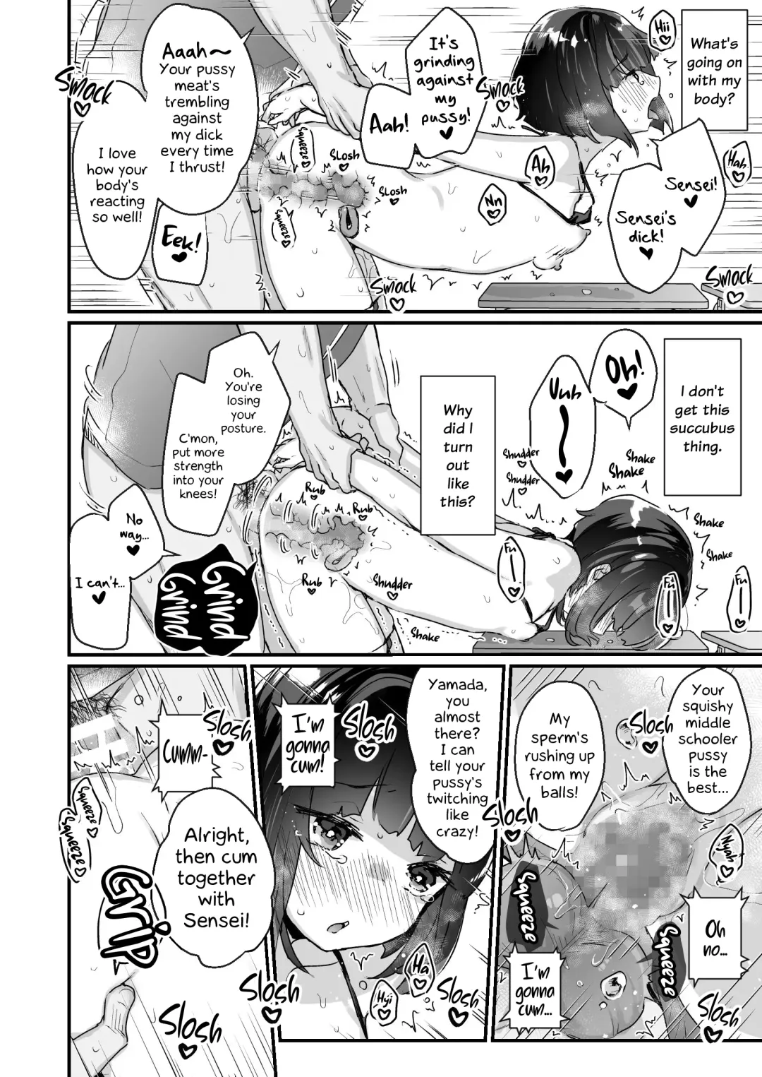 [Kanroame] Naritakunai no ni Succubus ni Natte Shimatta Yamada-san | Yamada-san Became a Succubus Against Her Will Fhentai - Page 21