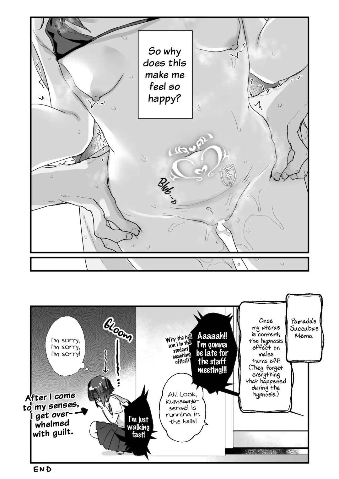 [Kanroame] Naritakunai no ni Succubus ni Natte Shimatta Yamada-san | Yamada-san Became a Succubus Against Her Will Fhentai - Page 24