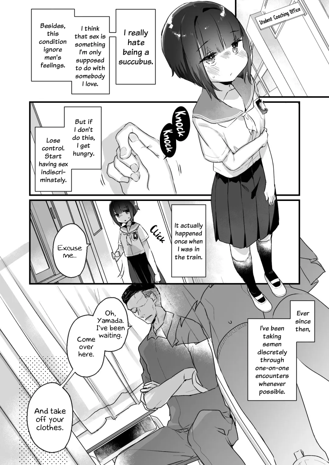 [Kanroame] Naritakunai no ni Succubus ni Natte Shimatta Yamada-san | Yamada-san Became a Succubus Against Her Will Fhentai - Page 7
