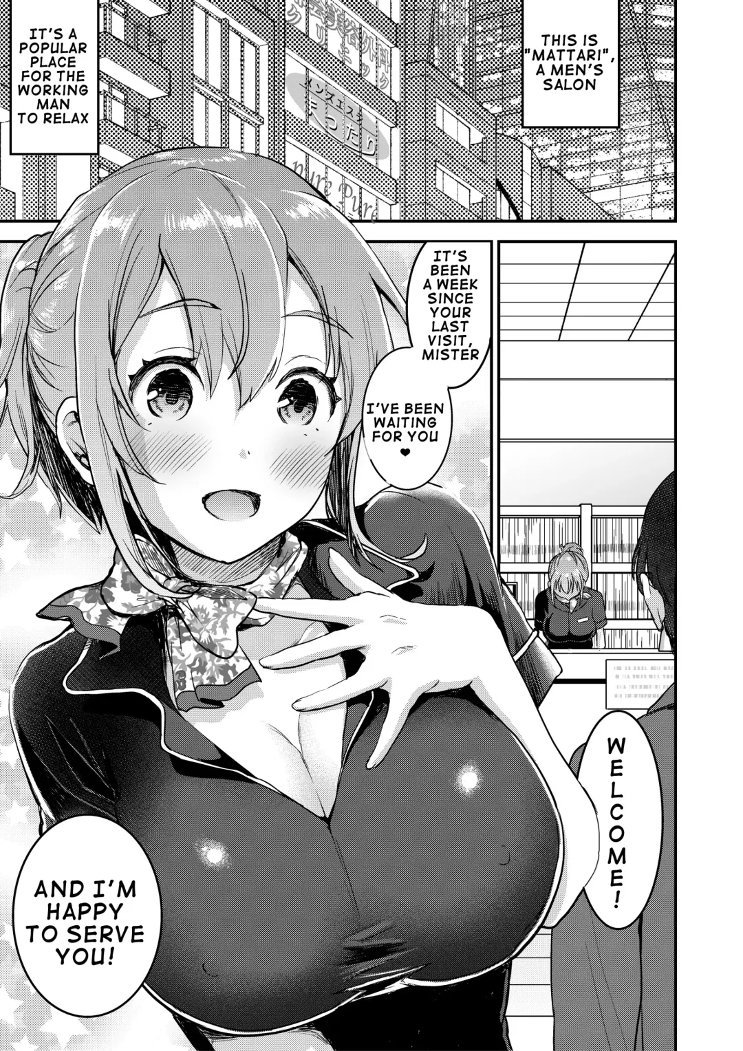 [Otabe Sakura] 148cm No Bra & Kyonyuu Therapist to Mitchaku H | Close Contact with a 148cm, Big-Boobed & Bra-less Therapist Fhentai - Page 2