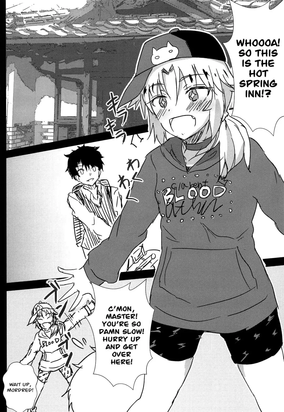[Kirino Kyousuke] Samo-san to Onsen Yado de. | At the Hot Spring Inn With Surfer Mordred Fhentai - Page 3