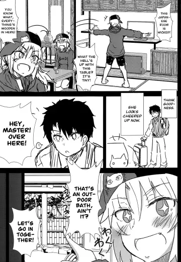 [Kirino Kyousuke] Samo-san to Onsen Yado de. | At the Hot Spring Inn With Surfer Mordred Fhentai - Page 4