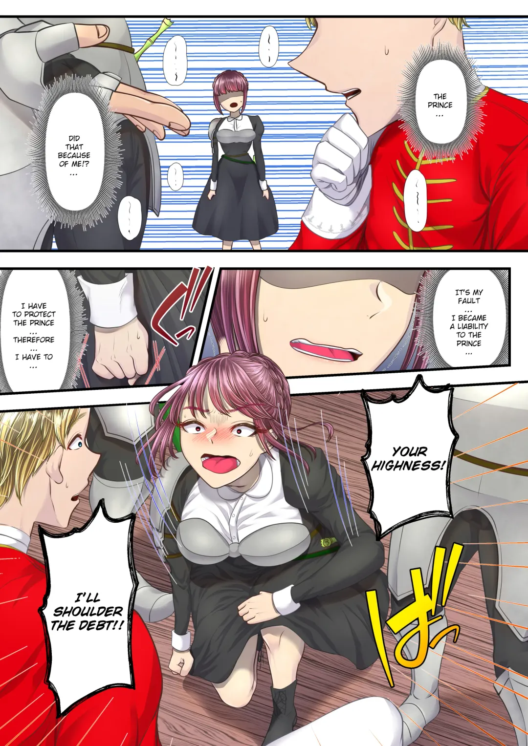 [Denchi] Koukyuu Shoufu no Baikoku Maso-ka Choukyou ~Juusha Baikyaku Hen~ | I became a a Masochist and Sold out my country at the Hands of this High Class Prostitute. Fhentai - Page 39
