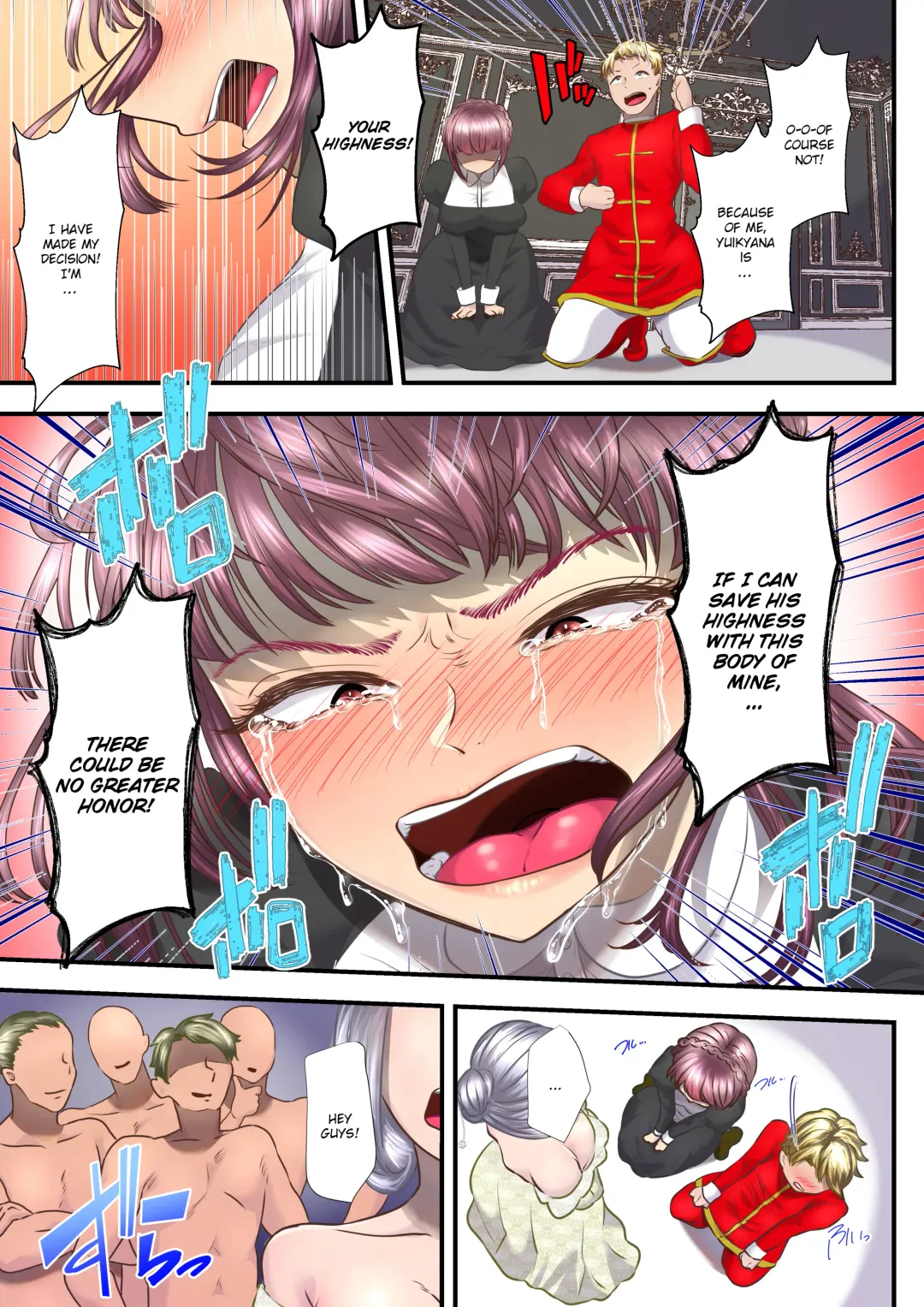 [Denchi] Koukyuu Shoufu no Baikoku Maso-ka Choukyou ~Juusha Baikyaku Hen~ | I became a a Masochist and Sold out my country at the Hands of this High Class Prostitute. Fhentai - Page 41