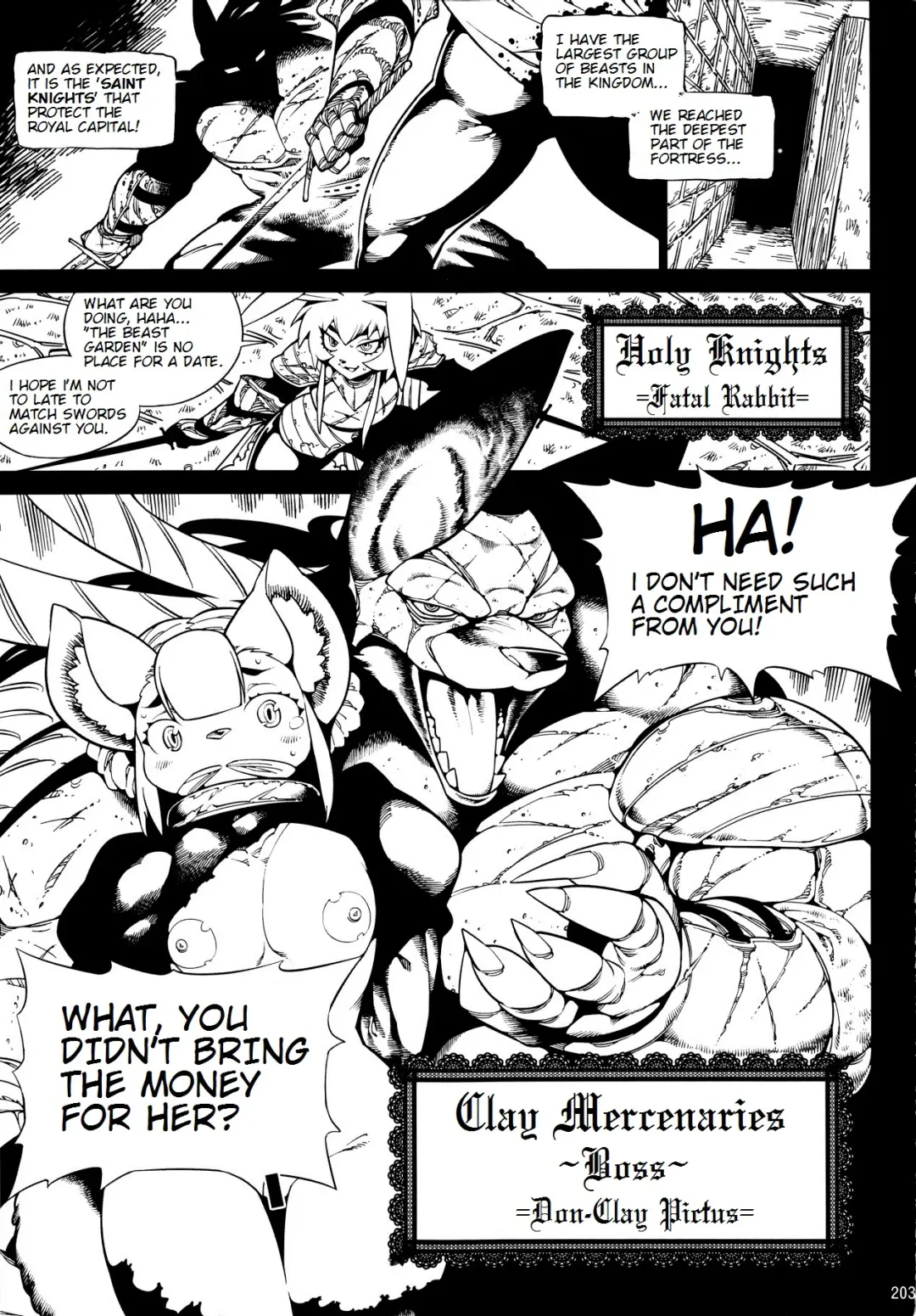 [Bajou Takurou] Unnamed Furry Doujin Fhentai - Page 1