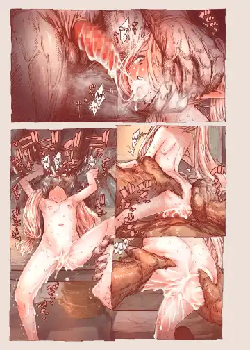 [Kyaradain] Chiisana Elf to Yaban na Juujin Fhentai - Page 37