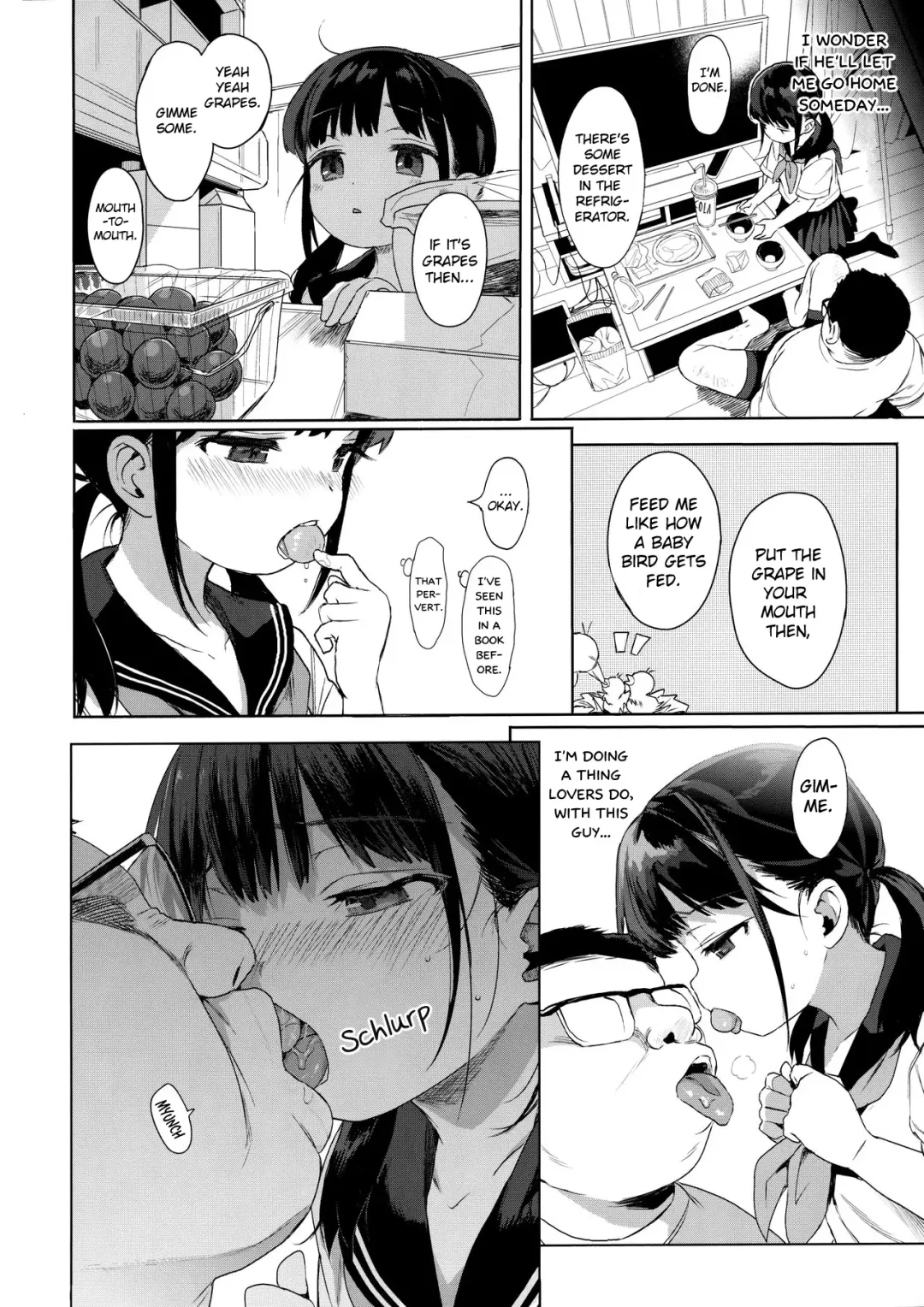[Kuromotokun] JC Kankin de Seikyouiku | Giving a Middle Schooler Sex Ed through Captivity Fhentai - Page 10