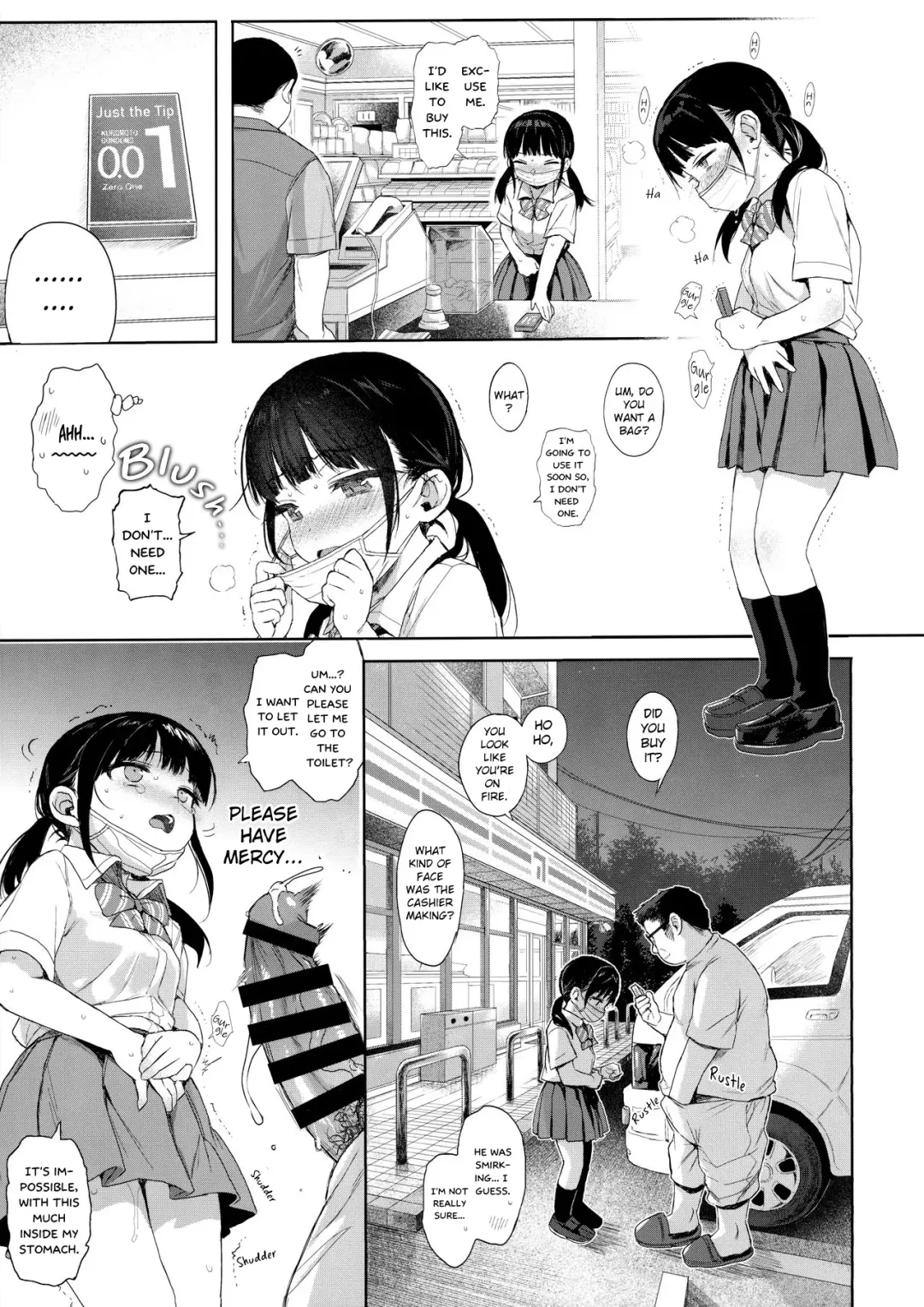 [Kuromotokun] JC Kankin de Seikyouiku | Giving a Middle Schooler Sex Ed through Captivity Fhentai - Page 23
