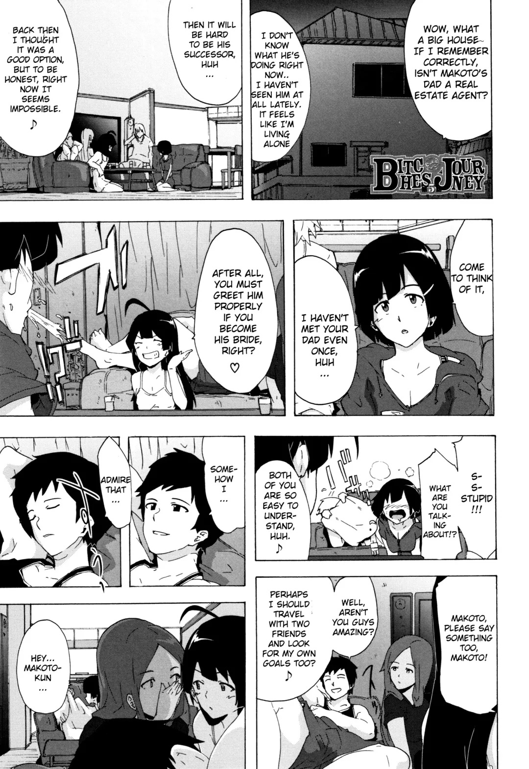 [Kizuki Rei] Bitches Journey Ch.5 Fhentai - Page 1