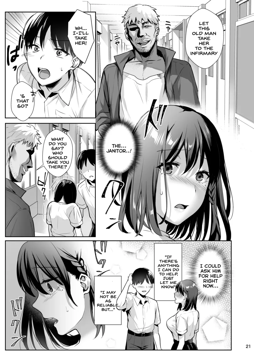 [Ame Arare] Toshoshitsu no Kanojo 2 ~Seiso na Kimi ga Ochiru made~ Fhentai - Page 22