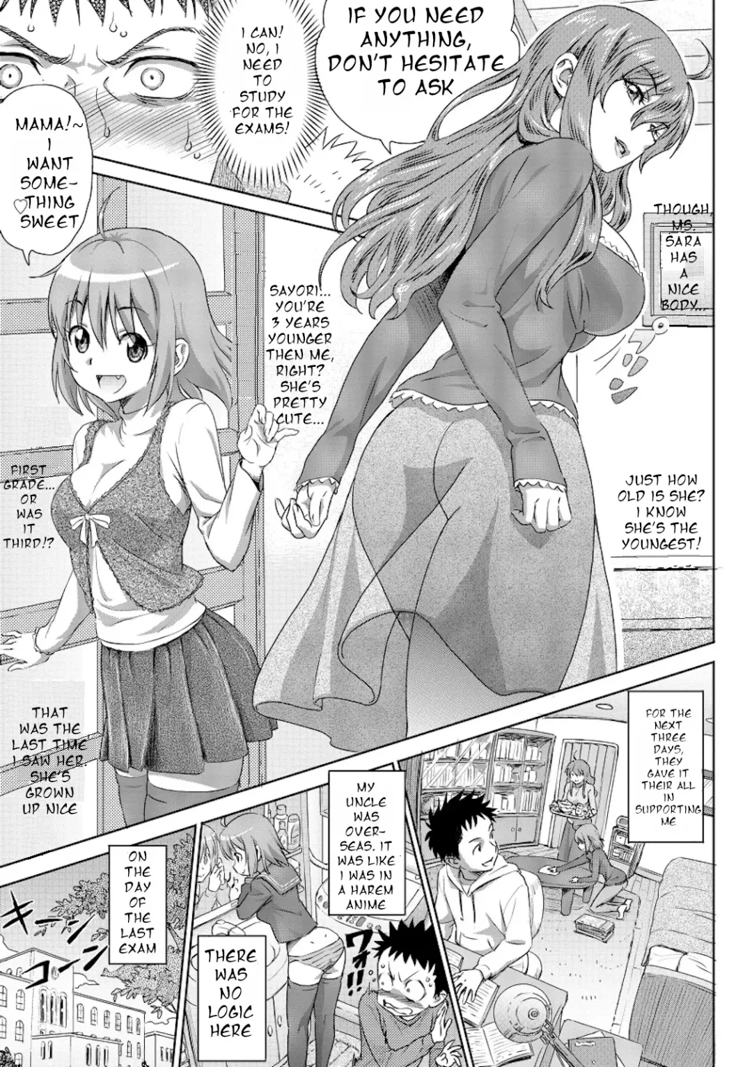 [Tyuda] Jukensei no Oyakodon! Fhentai - Page 3