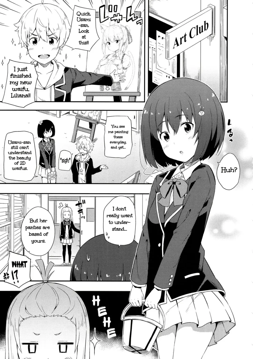 [Nectar] Ano Bijutsubuin ni wa Mondai ga Aru! Fhentai - Page 4