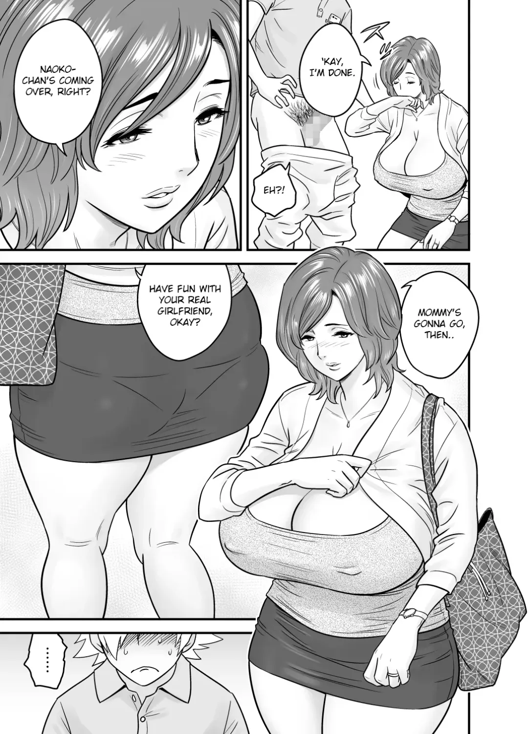 [Tatsunami Youtoku] Mama Came Over Again Fhentai - Page 6