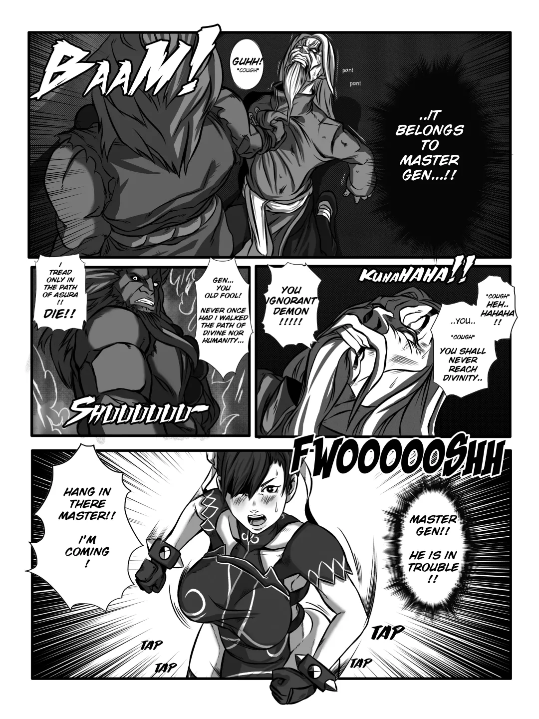[Star Chaser] ONGOING Chun Li R18 Ryona Doujin Fhentai - Page 4