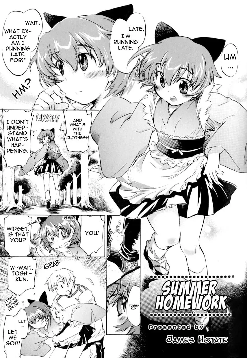 [James Hotate] Natsu no Shukudai | Summer Homework Fhentai - Page 1