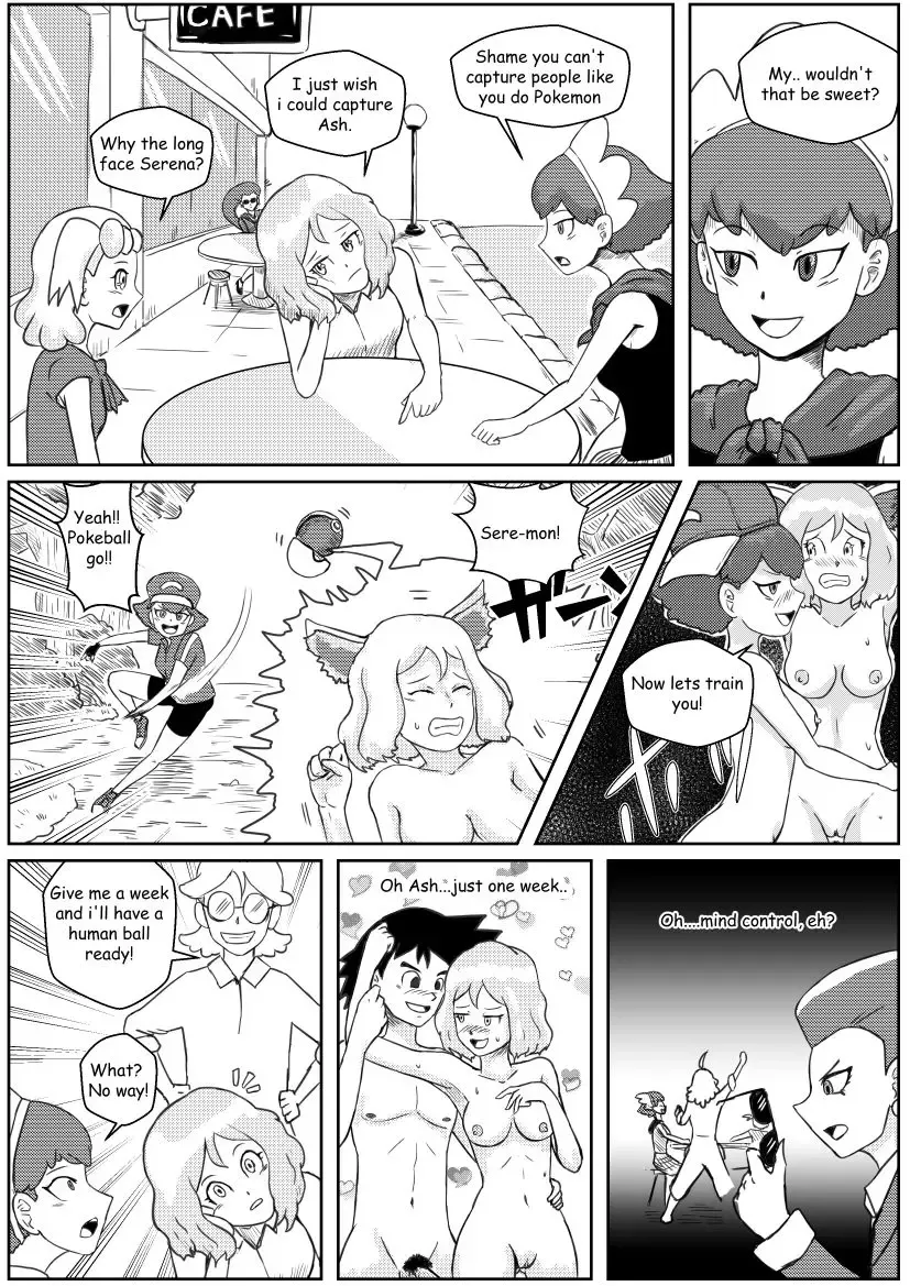 Serena caught in her own poketrap Fhentai - Page 1