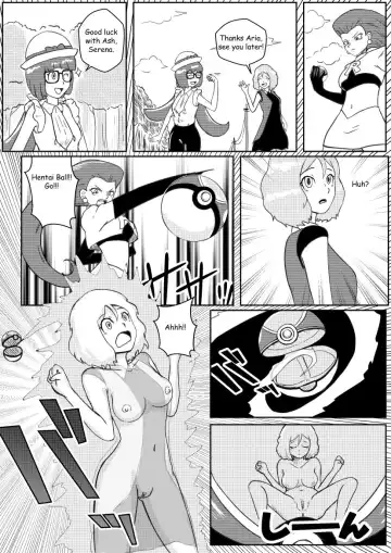 Serena caught in her own poketrap Fhentai - Page 3