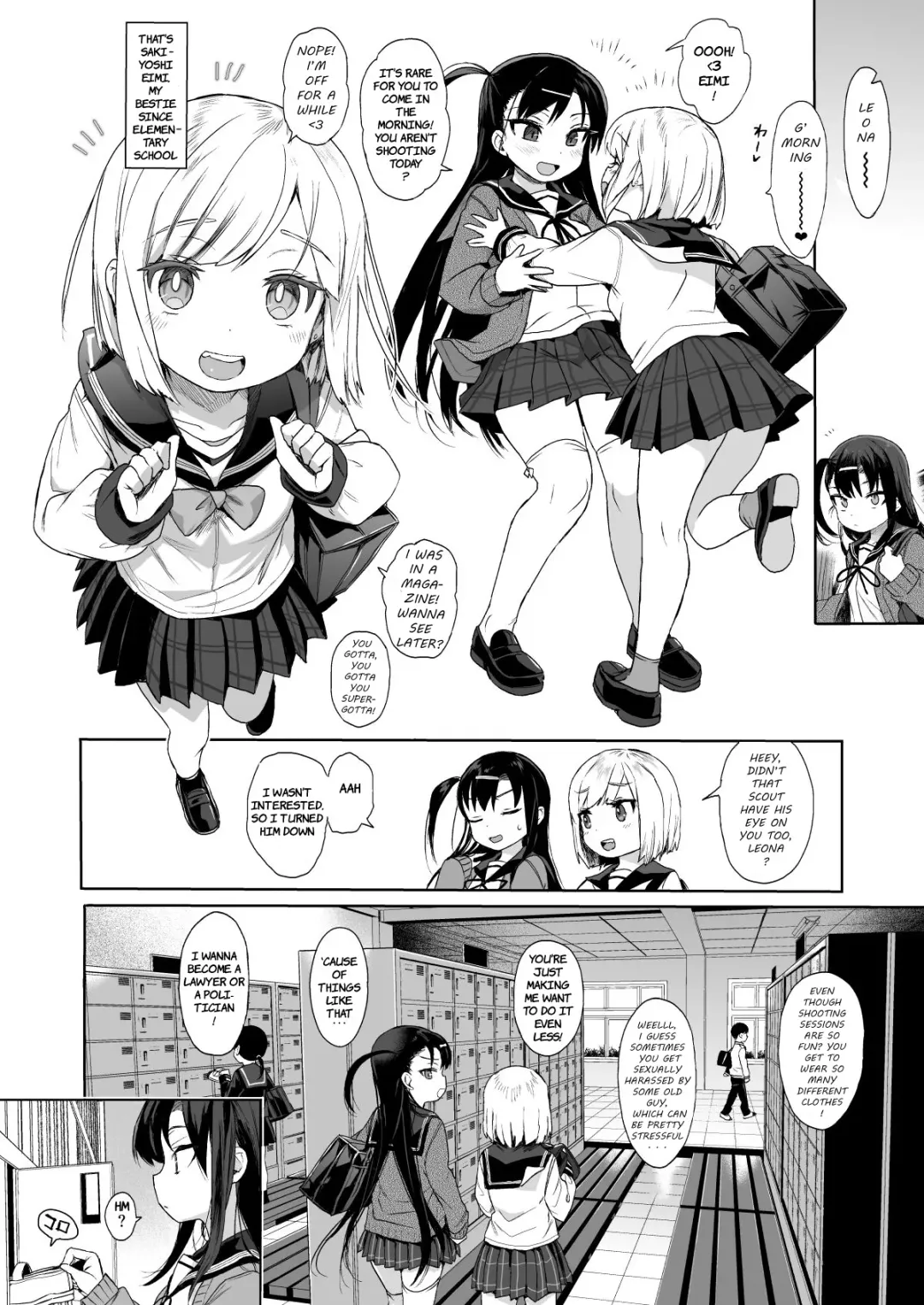 [Kuromotokun] JC Saimin de Seikyouiku 2 | Teaching a Beautiful Young Girl Sex-Ed via Hypnosis 2 Fhentai - Page 3