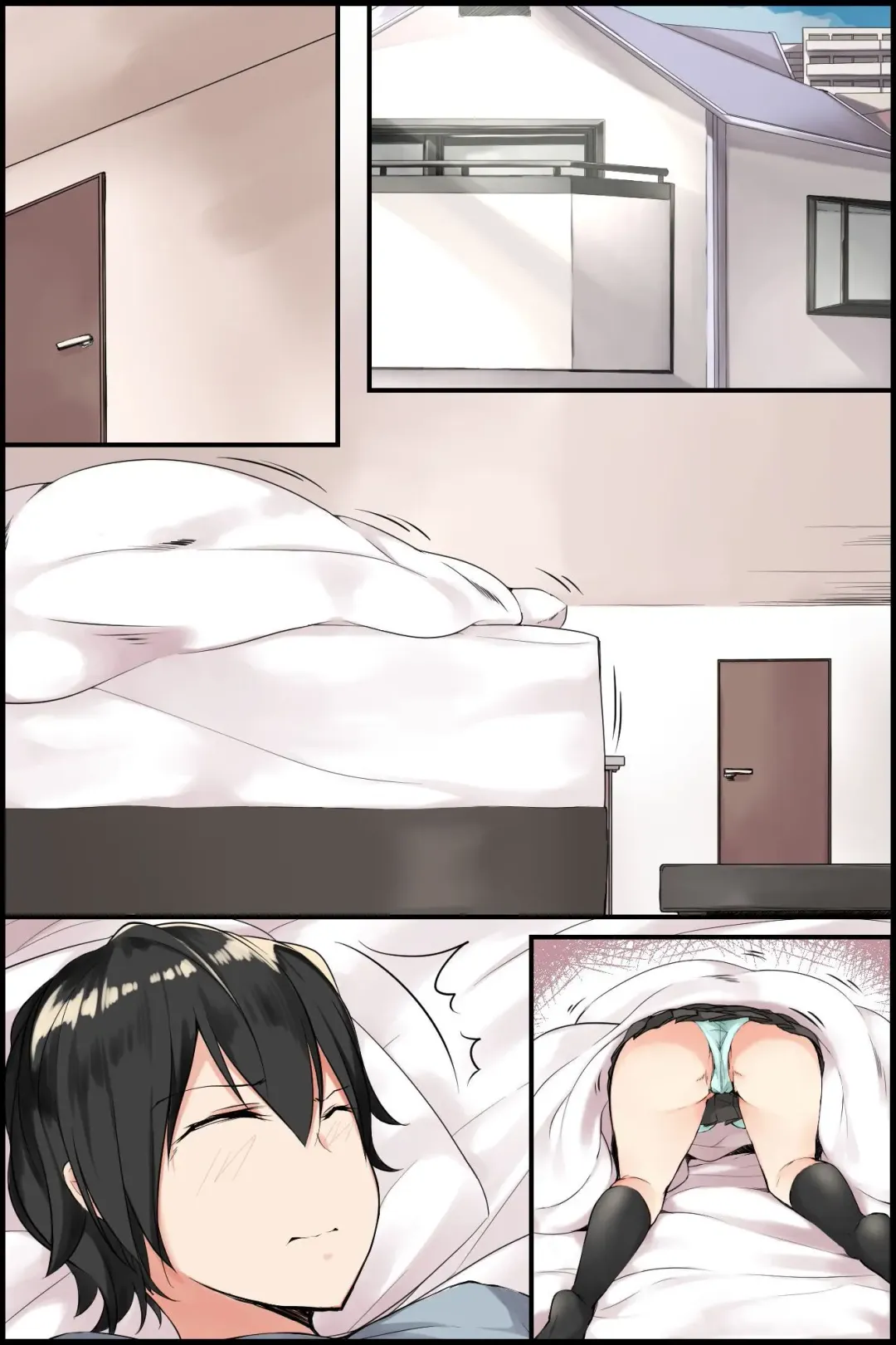 [Miya] Senpai to Watashi ~ Bijin na Senpai to Tsundere Osananajimi ni Gouin ni Yararechaimashita. Fhentai - Page 47