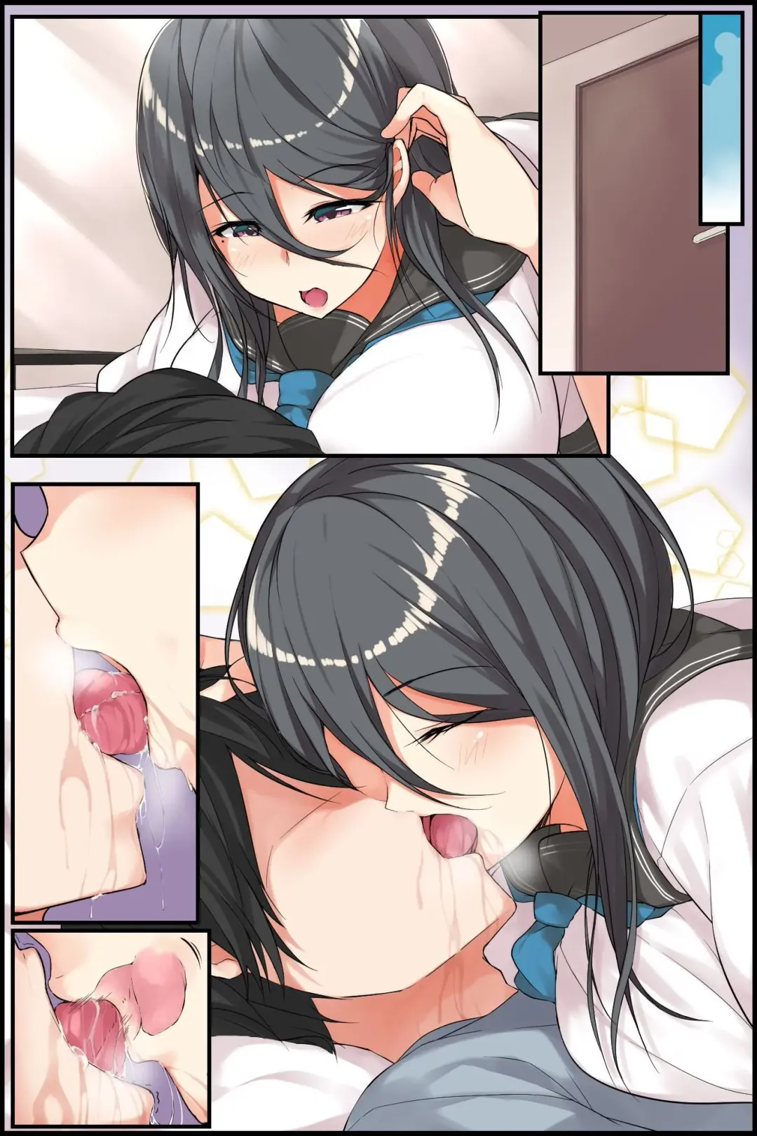 [Miya] Senpai to Watashi ~ Bijin na Senpai to Tsundere Osananajimi ni Gouin ni Yararechaimashita. Fhentai - Page 63