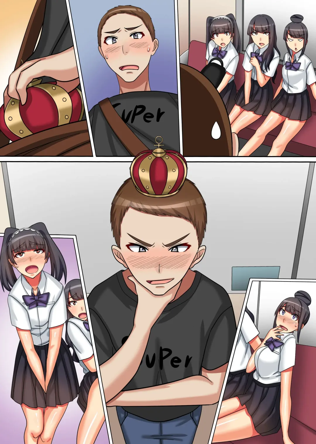 [Kawano Masatoshi] Ou-sama Chinpo de Haramasete! ~Donna Onna mo Ore ni Fukujuu Suru Sekai~ Fhentai - Page 33