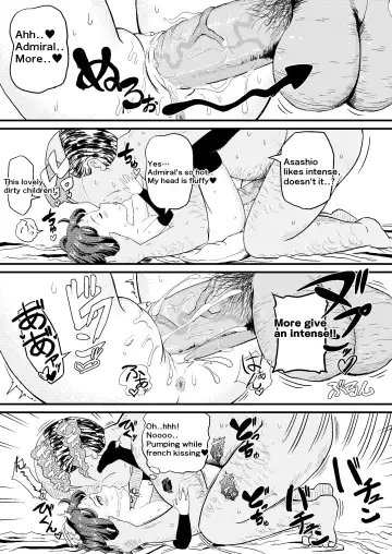 [Takku] Asashio to Peropero Icha Love Chucchu suru Hon (decensored) Fhentai - Page 15