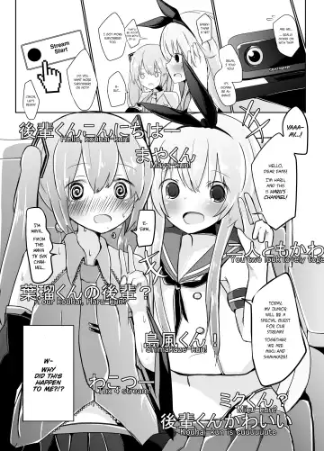 [Dentaris] Shima x Miku Ecchi Haishin Yattemita | Shima and Miku Tried Their Hand at an Erotic Stream Fhentai - Page 4