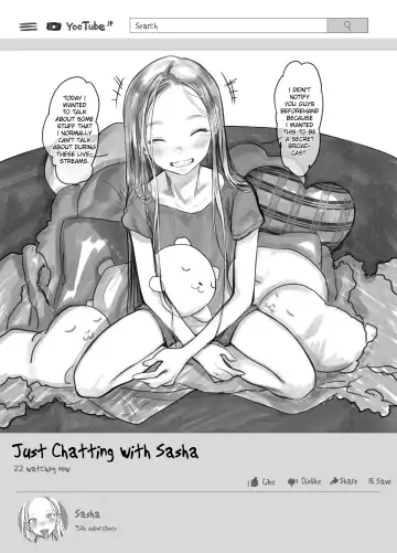 [Haguhagu] Sasha-chan no YooTube Channel | Sasha's YooTube Channel Fhentai - Page 2