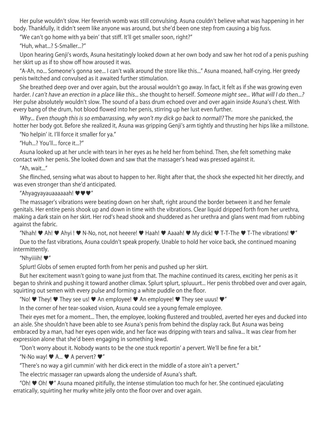 [Misakura Nankotsu] Futa Letter ~ I Believed in My Futanari Girlfriend and Sent Her to Her Uncle, Then She Got Super-addicted to his Conditioning and Sent Me Ahegao Peace Sign Videos...~ Fhentai - Page 48