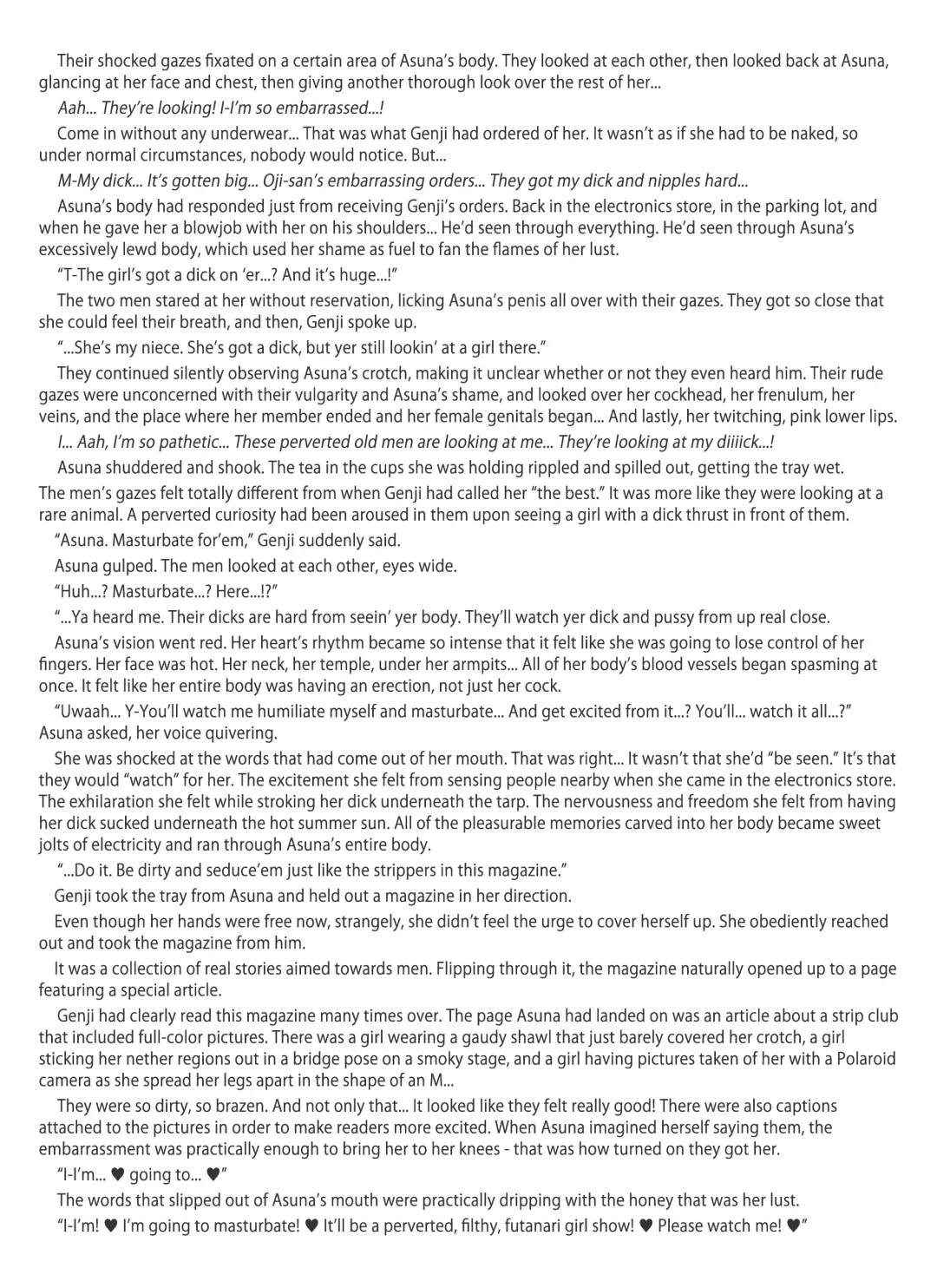 [Misakura Nankotsu] Futa Letter ~ I Believed in My Futanari Girlfriend and Sent Her to Her Uncle, Then She Got Super-addicted to his Conditioning and Sent Me Ahegao Peace Sign Videos...~ Fhentai - Page 67