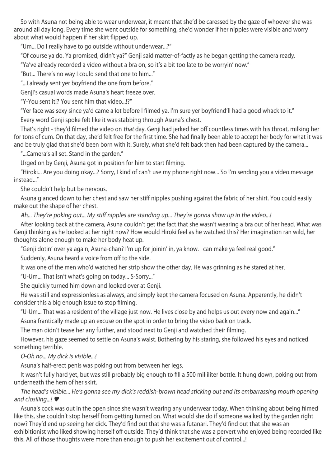 [Misakura Nankotsu] Futa Letter ~ I Believed in My Futanari Girlfriend and Sent Her to Her Uncle, Then She Got Super-addicted to his Conditioning and Sent Me Ahegao Peace Sign Videos...~ Fhentai - Page 74