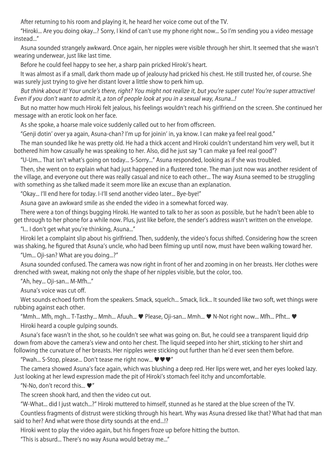 [Misakura Nankotsu] Futa Letter ~ I Believed in My Futanari Girlfriend and Sent Her to Her Uncle, Then She Got Super-addicted to his Conditioning and Sent Me Ahegao Peace Sign Videos...~ Fhentai - Page 80