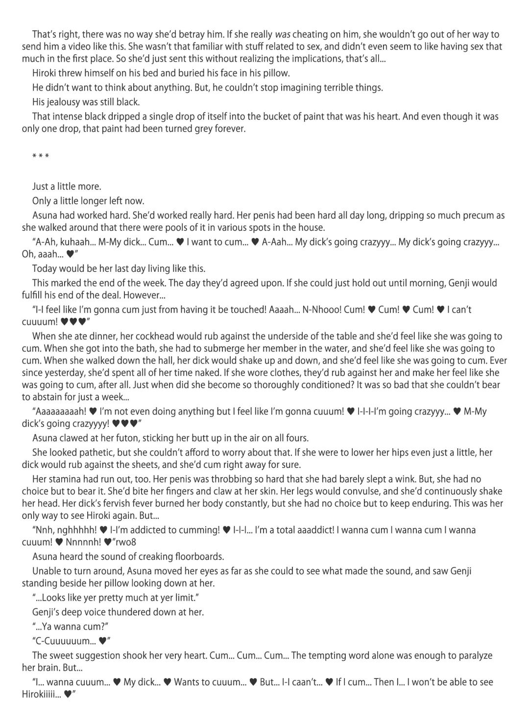 [Misakura Nankotsu] Futa Letter ~ I Believed in My Futanari Girlfriend and Sent Her to Her Uncle, Then She Got Super-addicted to his Conditioning and Sent Me Ahegao Peace Sign Videos...~ Fhentai - Page 81