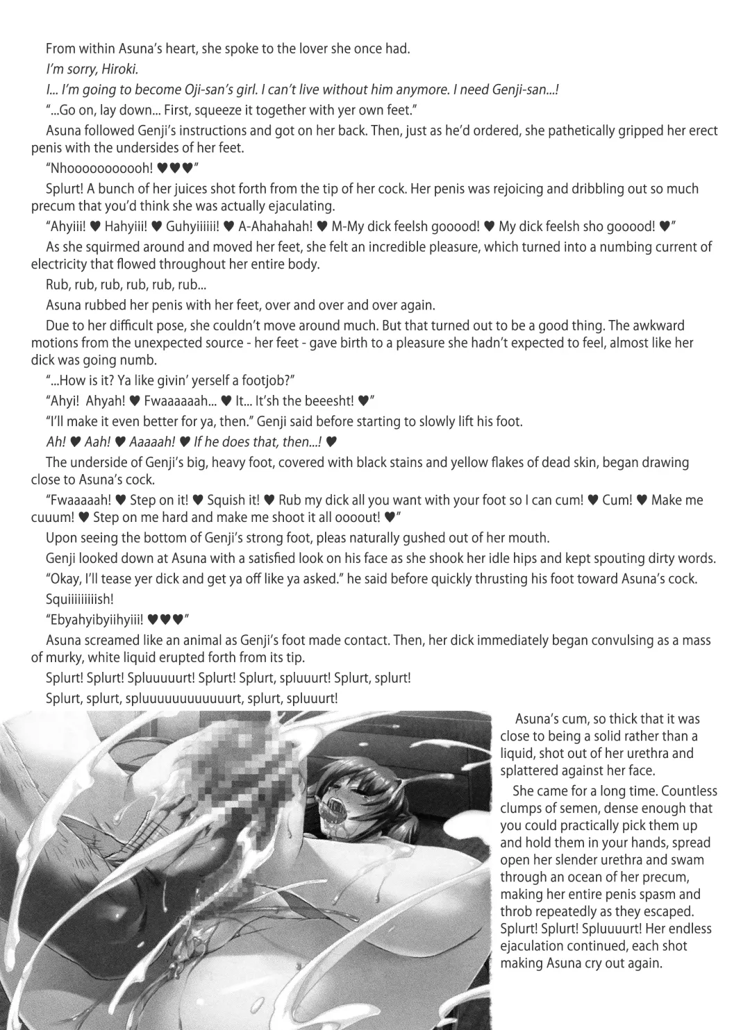 [Misakura Nankotsu] Futa Letter ~ I Believed in My Futanari Girlfriend and Sent Her to Her Uncle, Then She Got Super-addicted to his Conditioning and Sent Me Ahegao Peace Sign Videos...~ Fhentai - Page 83