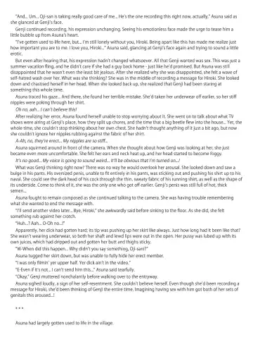 [Misakura Nankotsu] Futa Letter ~ I Believed in My Futanari Girlfriend and Sent Her to Her Uncle, Then She Got Super-addicted to his Conditioning and Sent Me Ahegao Peace Sign Videos...~ Fhentai - Page 64