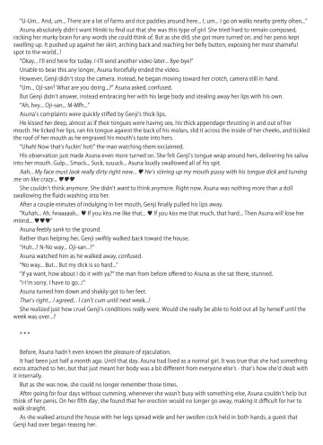 [Misakura Nankotsu] Futa Letter ~ I Believed in My Futanari Girlfriend and Sent Her to Her Uncle, Then She Got Super-addicted to his Conditioning and Sent Me Ahegao Peace Sign Videos...~ Fhentai - Page 75