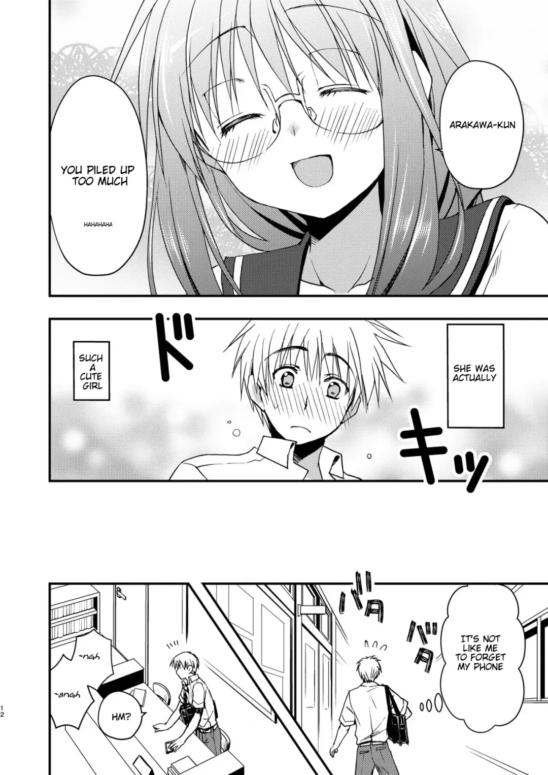 [Ryuga Syo] Toshoshitsu no Kanojo | Library Girlfriend Fhentai - Page 12