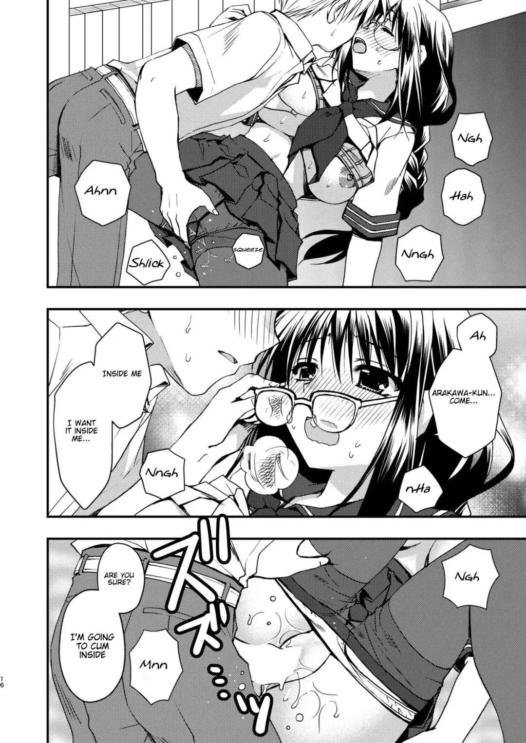 [Ryuga Syo] Toshoshitsu no Kanojo | Library Girlfriend Fhentai - Page 16