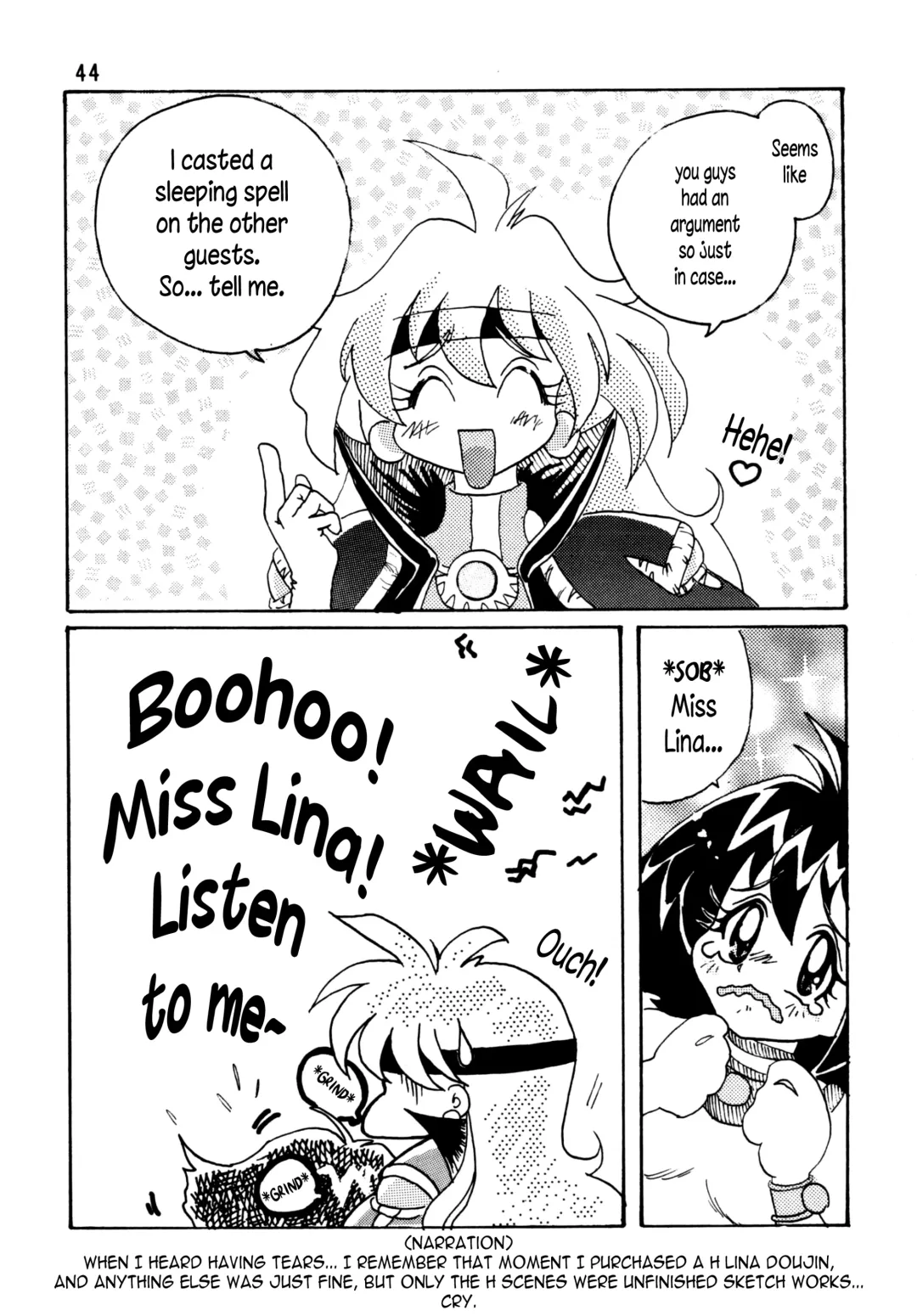 [Mita Satomi] SLAYERS ADULT Fhentai - Page 44