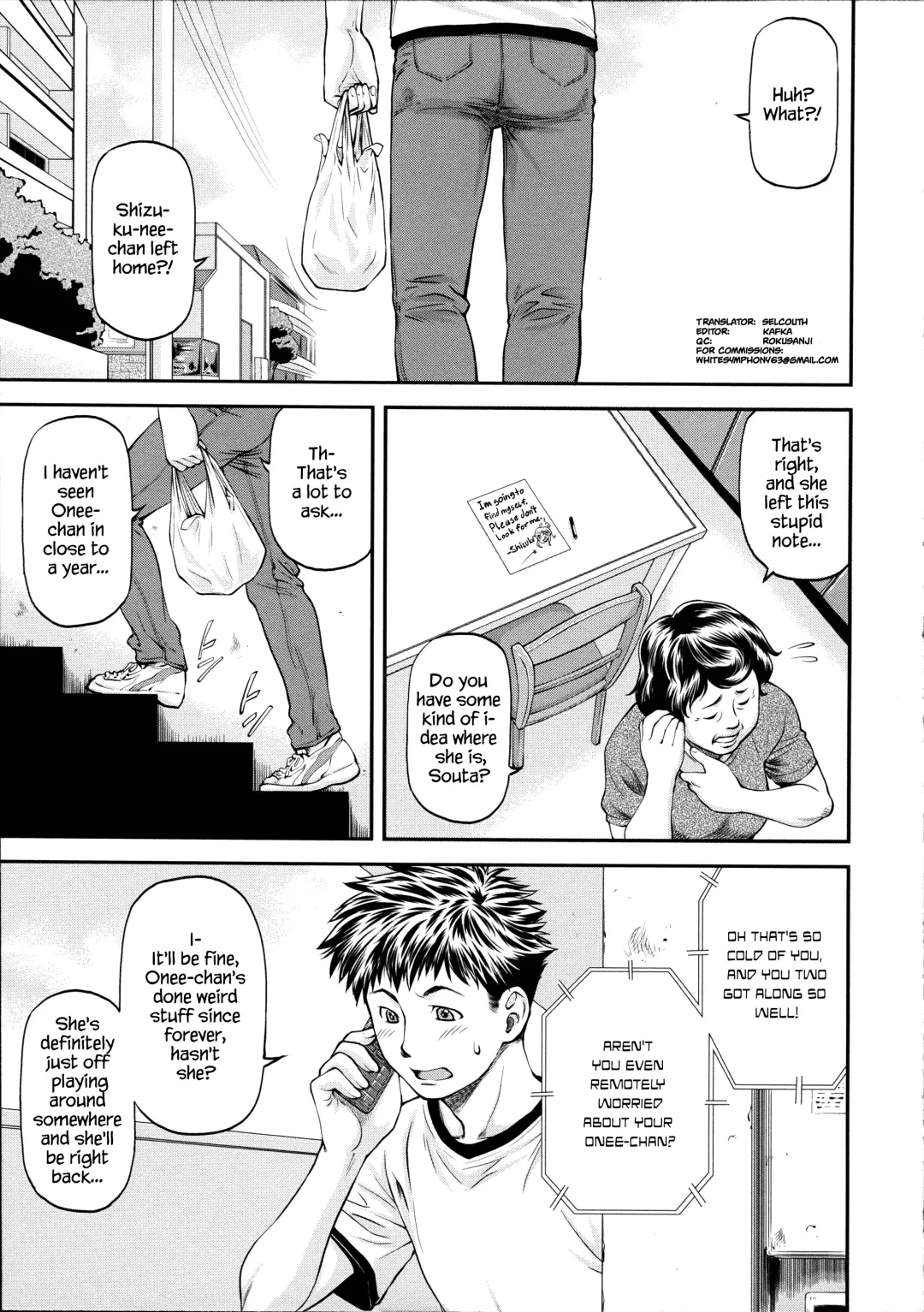 [Nagare Ippon] Ana no Oku no Ii Tokoro Ch.5 Fhentai - Page 1