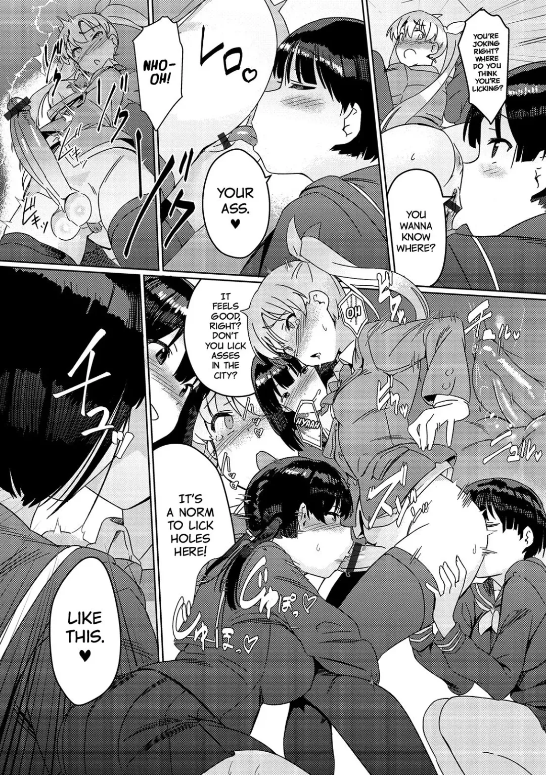 [Momo No Suidousui] Saikyou Futanari Tenkousei | The Strongest Futanari Transfer Student Fhentai - Page 7