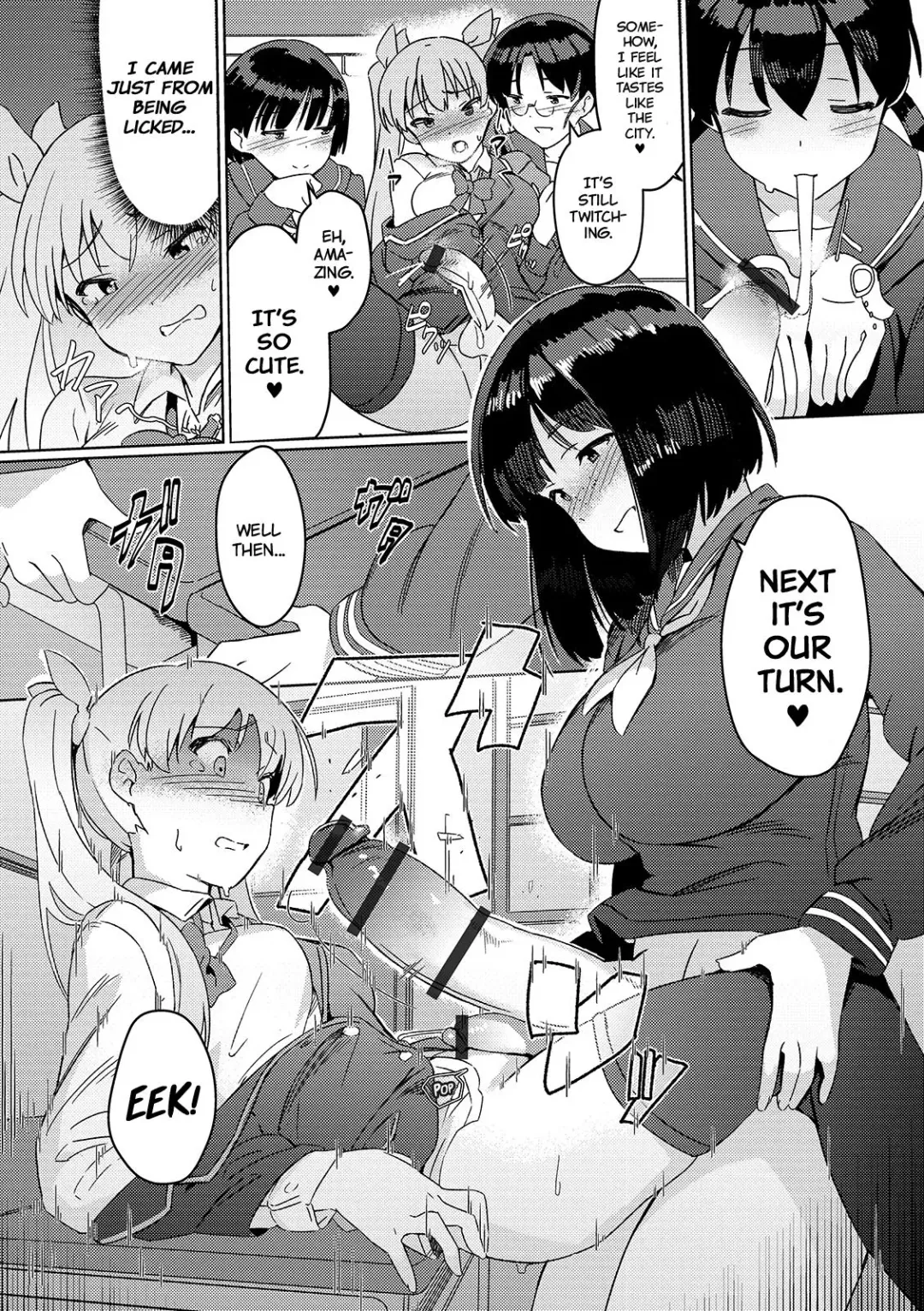 [Momo No Suidousui] Saikyou Futanari Tenkousei | The Strongest Futanari Transfer Student Fhentai - Page 9