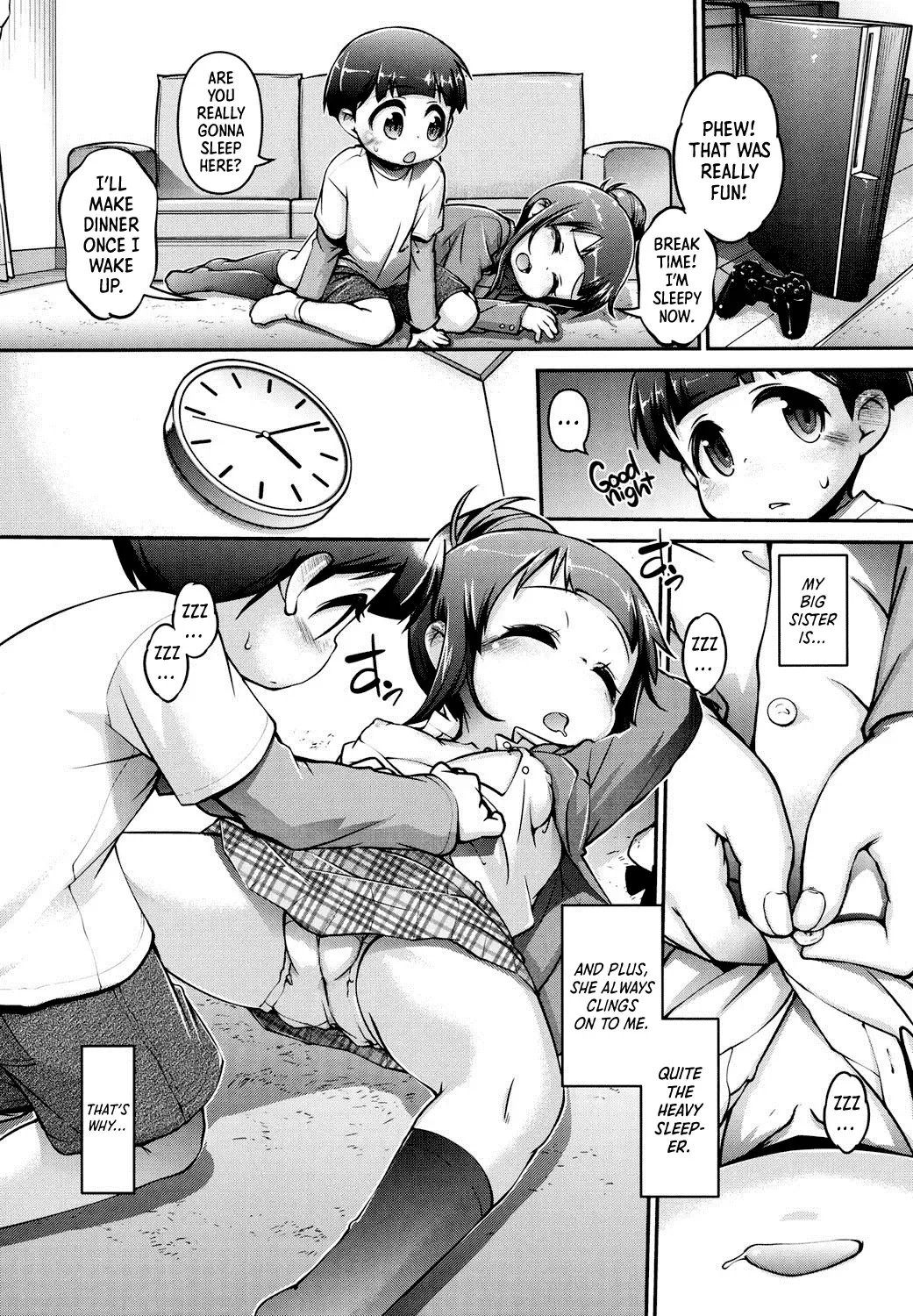 [Tetsu] Onee-chan to Boku to Himitsu no... | The Secret Between My Sister and I... Fhentai - Page 4
