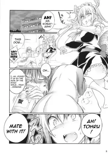 [Tenzen Miyabi] Kobayashi-san-chi no Inu Dragon Fhentai - Page 2
