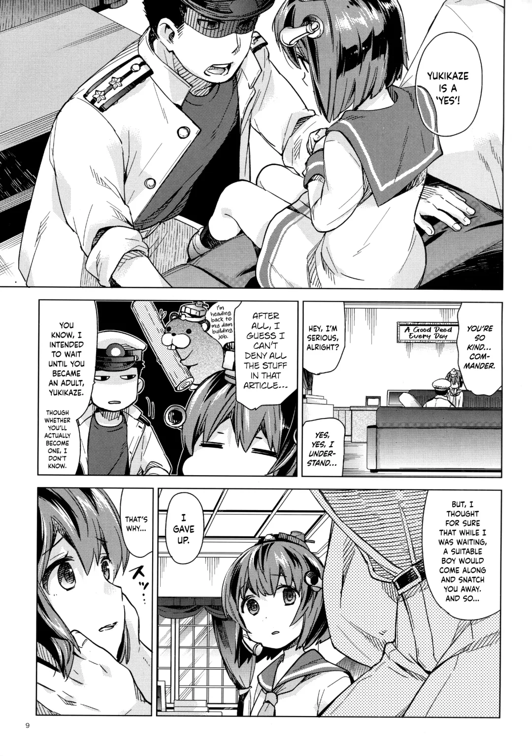 [Nyoriko] Yukikaze wa Nashi desu ka? | Is Yukikaze a No? Fhentai - Page 8