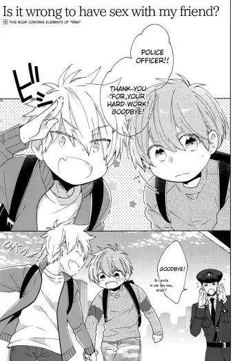 [Yoshidaya Roku] Tomodachi to Suru no wa Warui Koto? | Is it wrong to have sex with my friend? Fhentai - Page 2