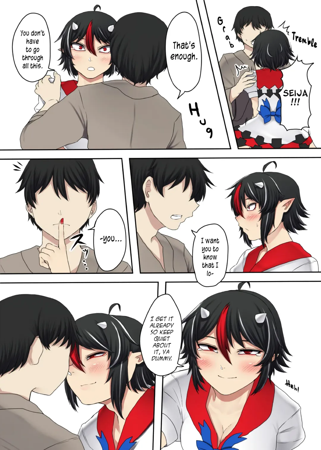 [Nicutoka] Sunao na Seija to Suru Hon | Doing "It" With an Honest Seija Fhentai - Page 10