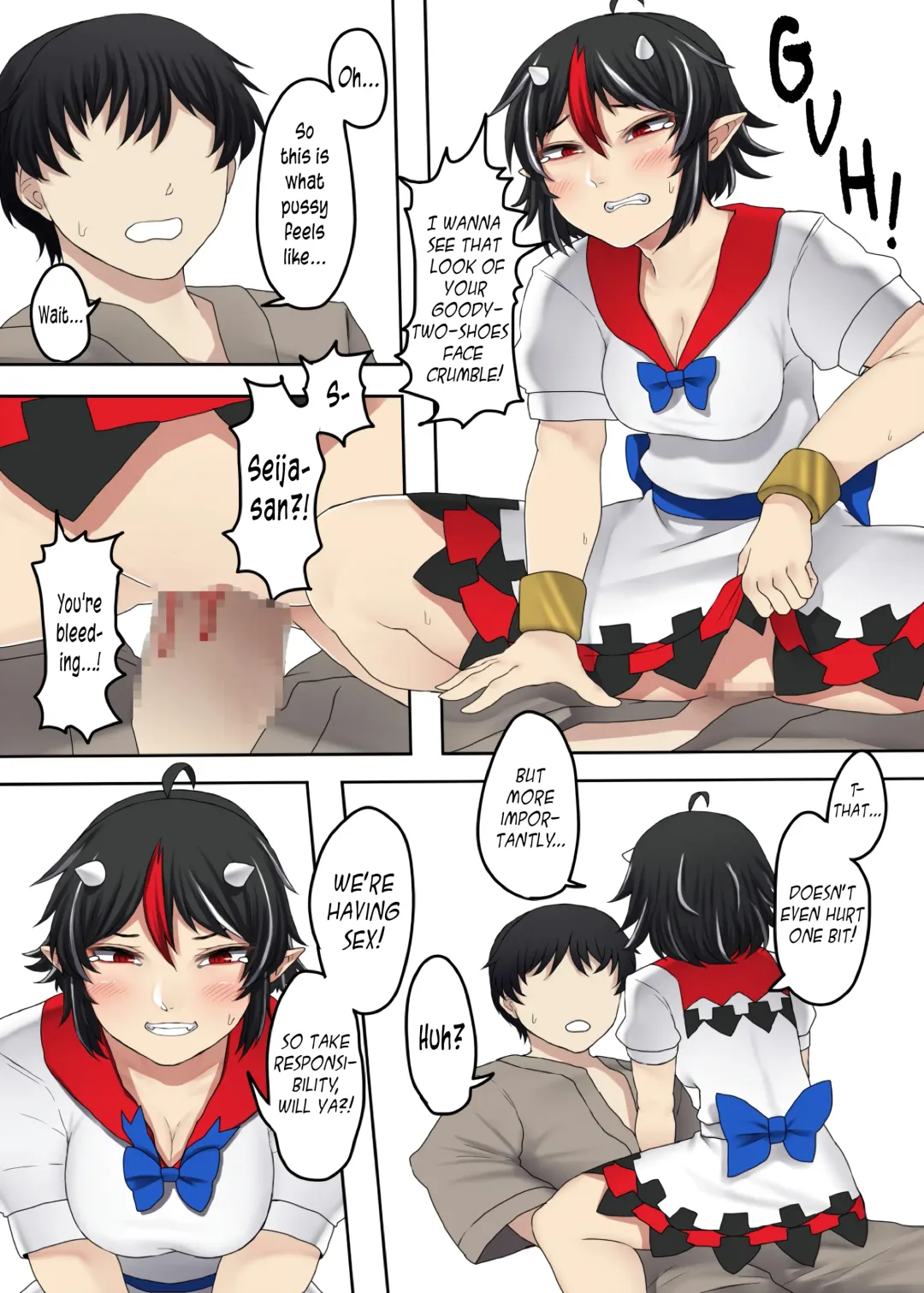 [Nicutoka] Sunao na Seija to Suru Hon | Doing "It" With an Honest Seija Fhentai - Page 8